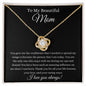 To My Beautiful Mom | Thank you for all your life lessons