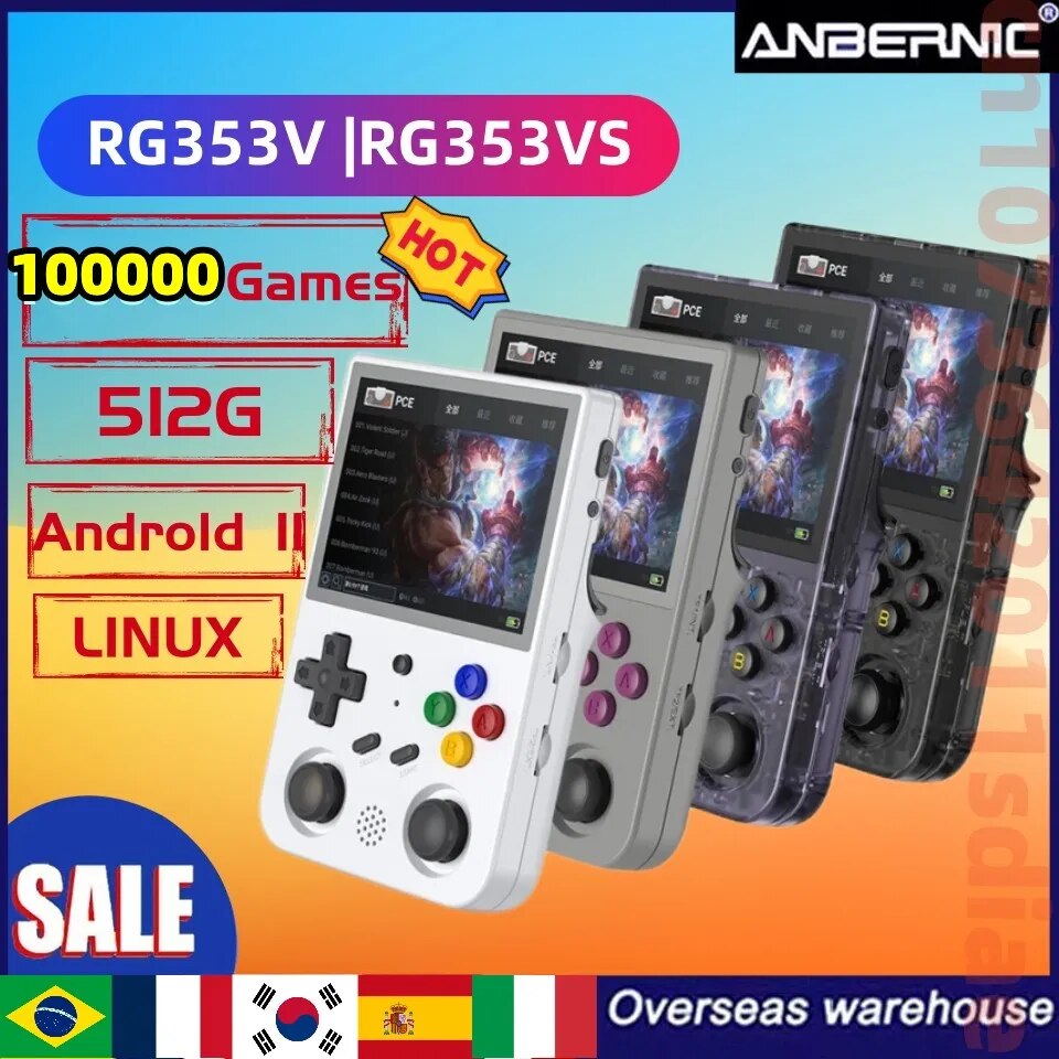 ANBERNIC RG353VS Portable Handheld Game Console