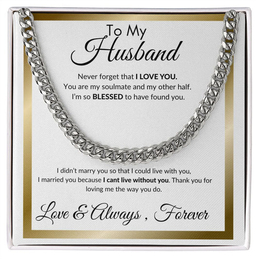 To My Husband | I Cant Live Without You