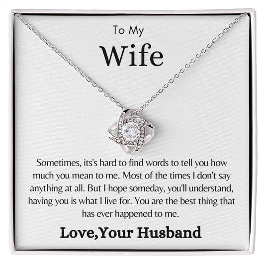 To My Wife | Having You Is What I Live For
