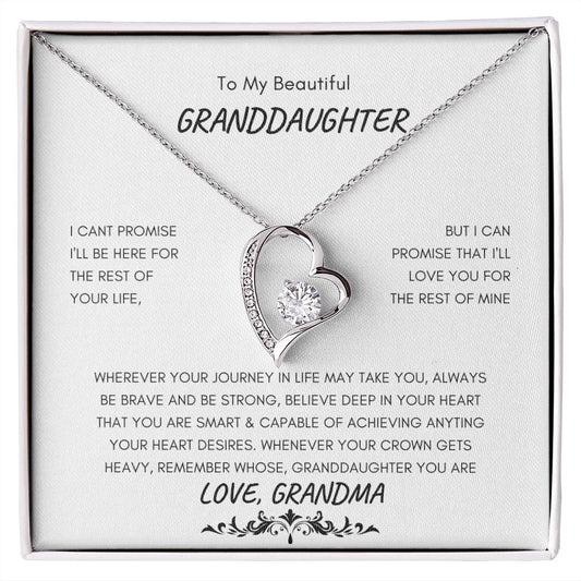 To My Beautiful Granddaughter | Love Grandma